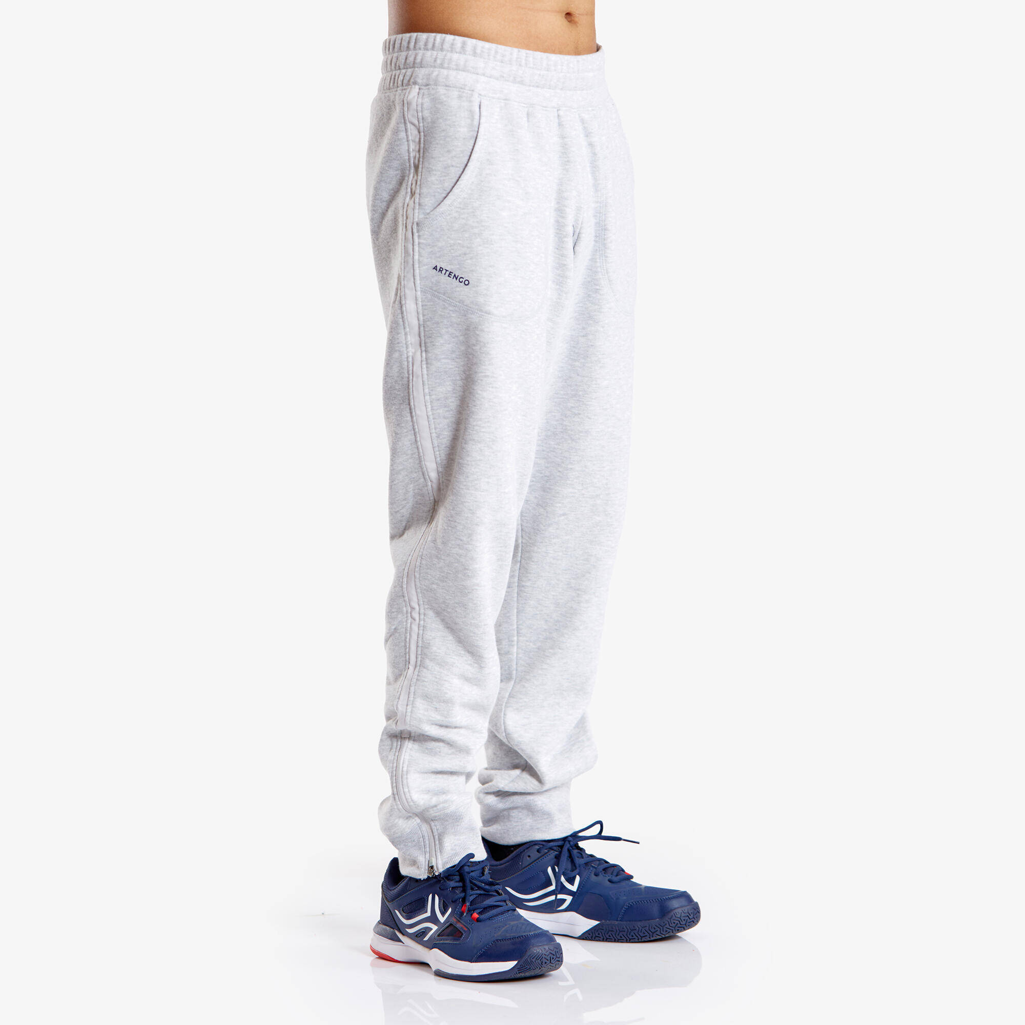 Mens Tennis Track pant TPA500 - Grey -  5