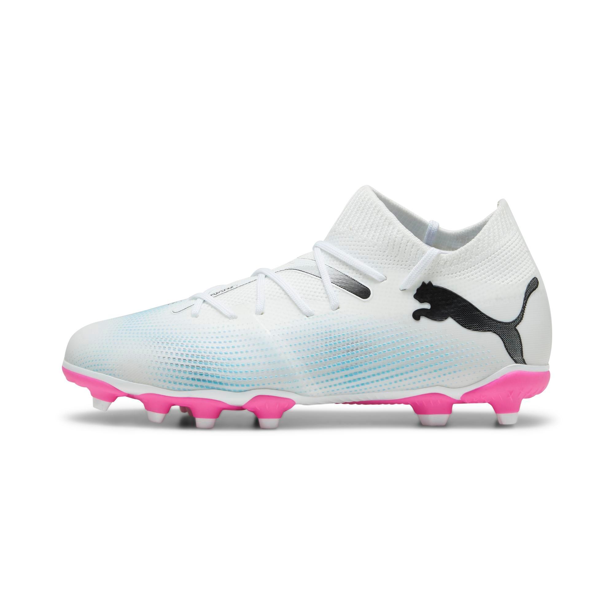 PUMA Kids' FG/AG Future 7 Match - White