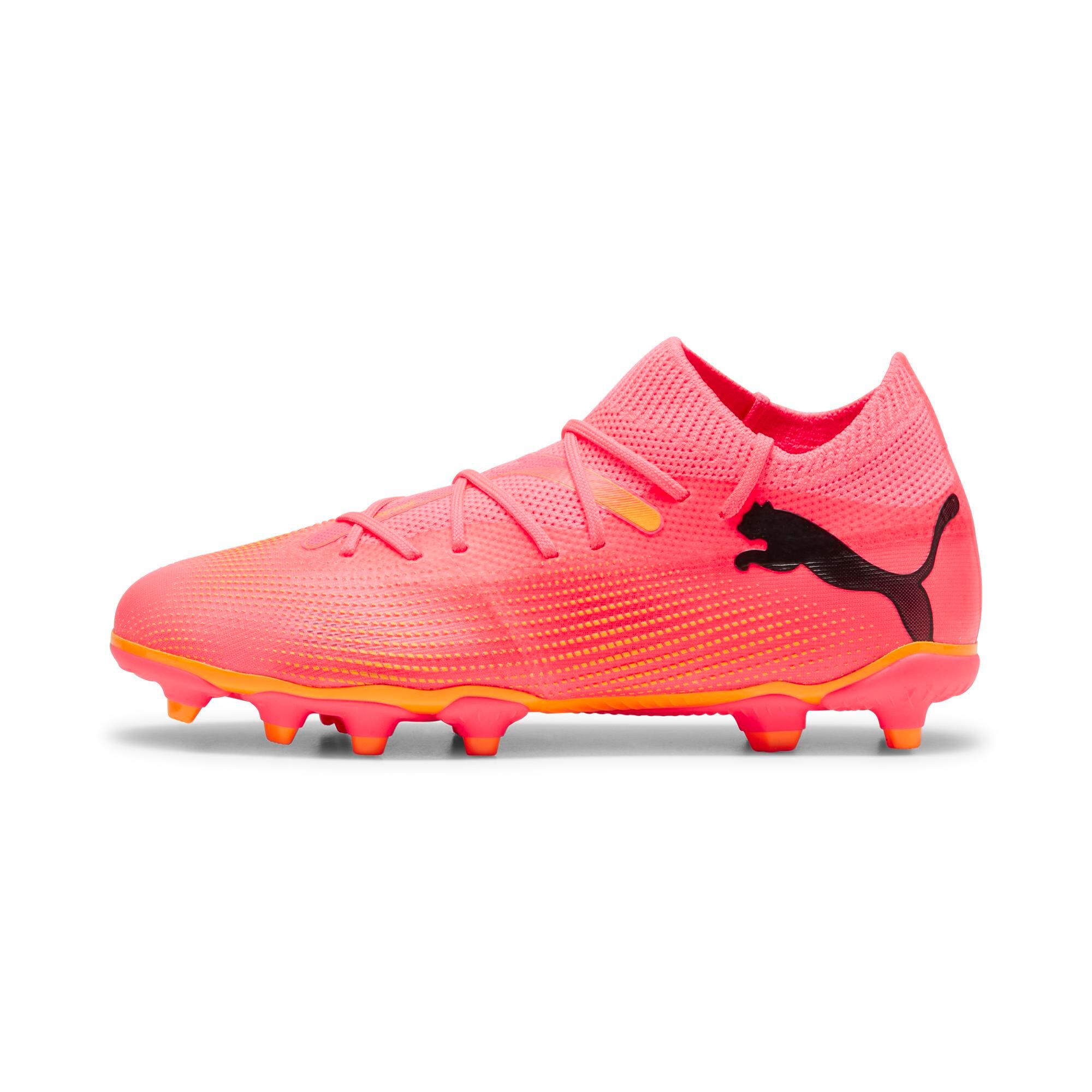 Puma - Puma Future 7 Match Fg/ag Enfant Orange - Chaussures De Football - Football / Futsal / Sepak - Orange - 32 - Decathlon