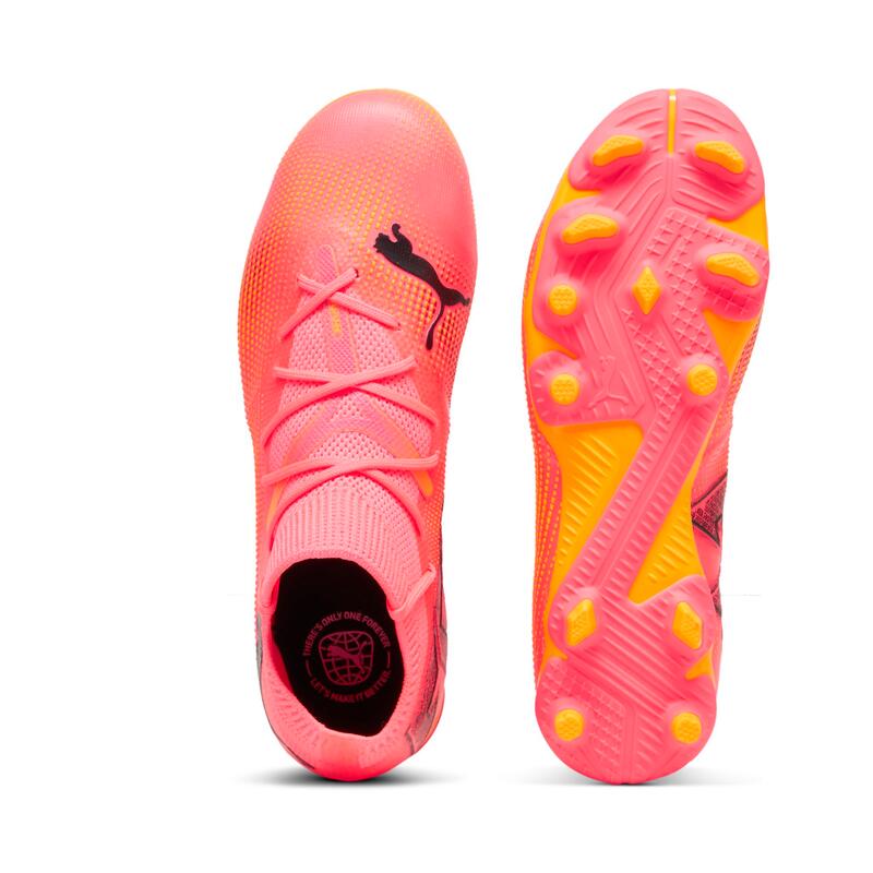 Voetbalschoenen voor kinderen Future 7 Match FG/AG oranje