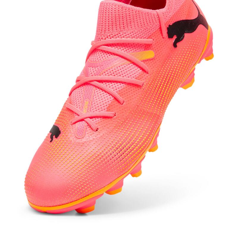 Botas de Fútbol Puma Future 7 Match FG/AG Niño Naranja