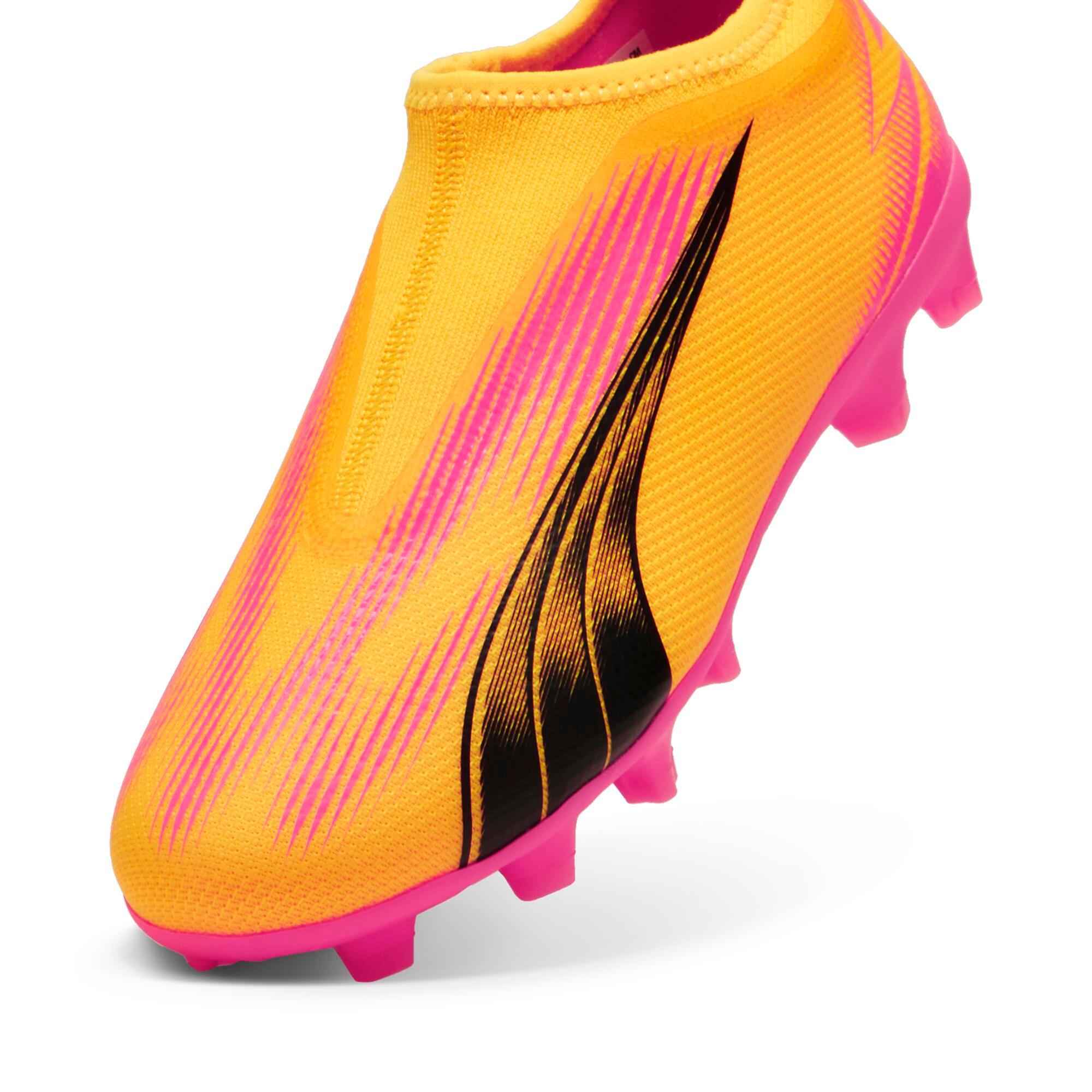 Kids' Firm Ground/Artificial Grass Football Boots Ultra Match LL - Yellow 3/6