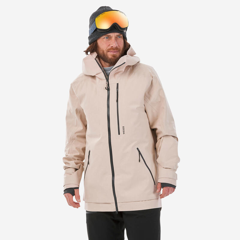 男款滑雪外套 FR500－粉色