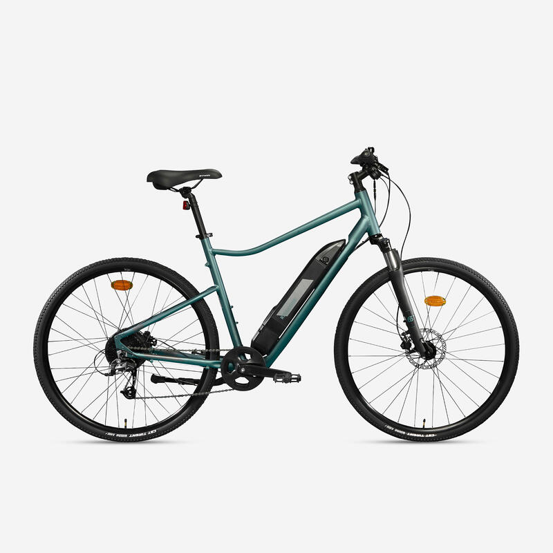 Bicicletă electrică polivalentă Riverside 500 E Verde 