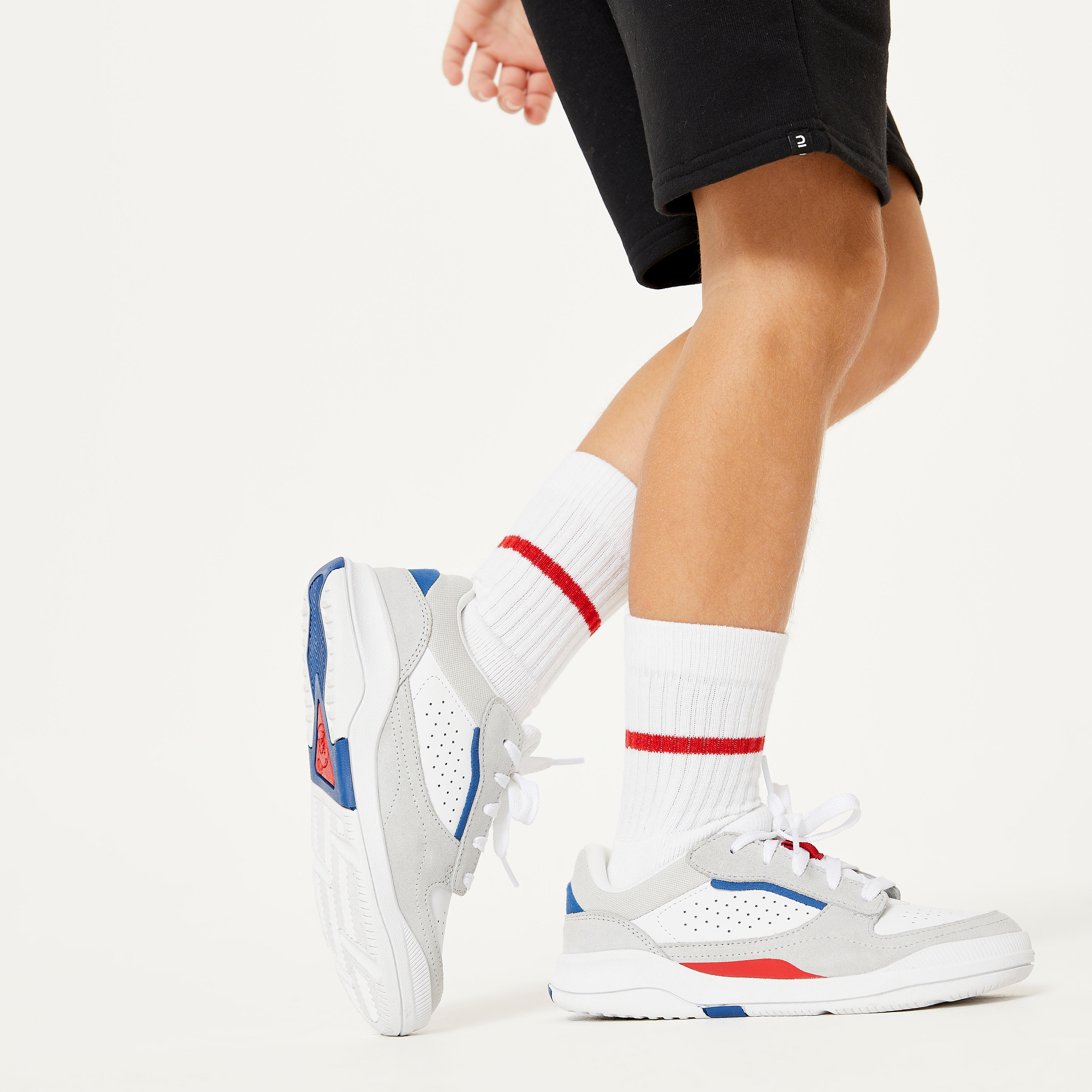 Chaussures à lacets enfant en cuir  – Playventure City - DECATHLON