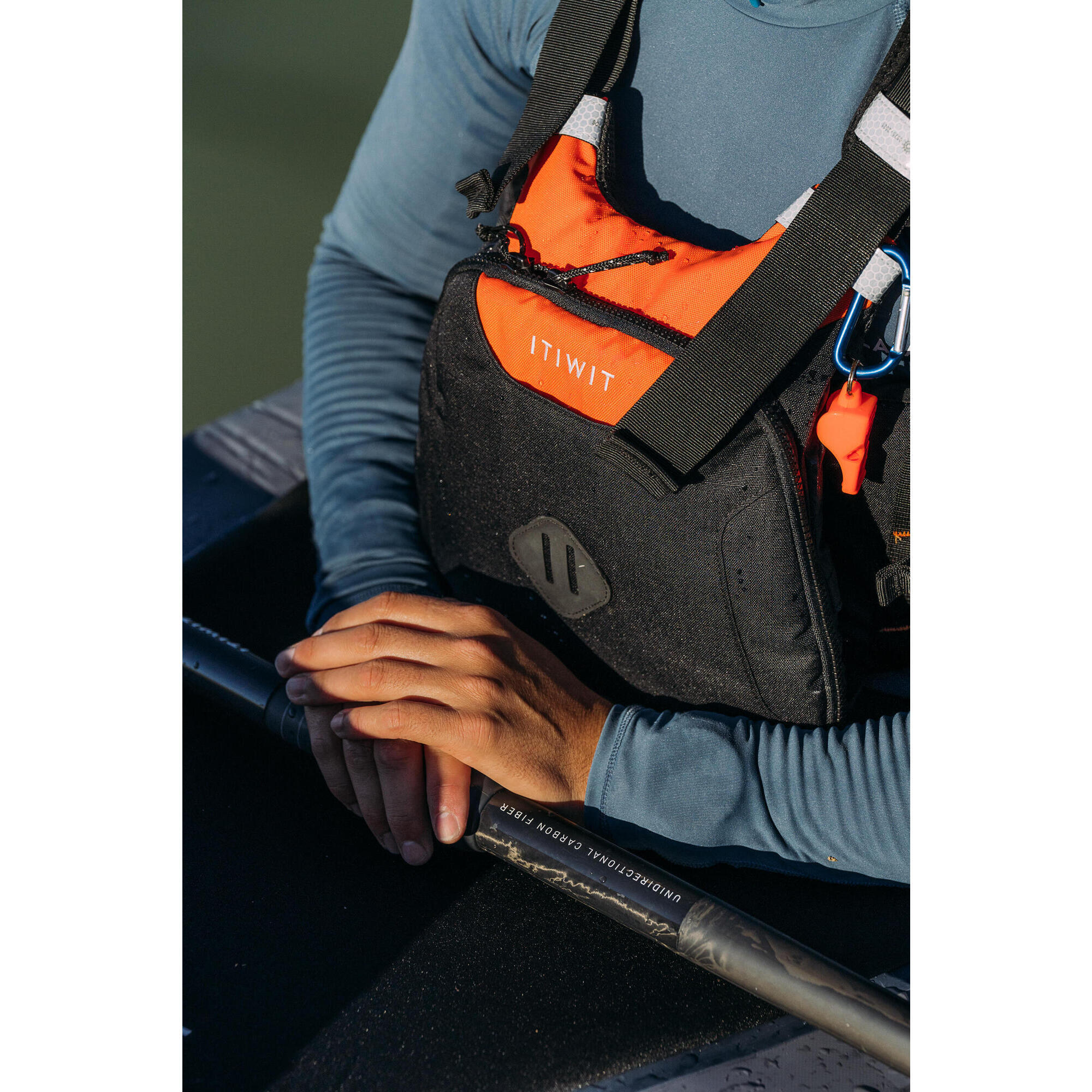 Gilet di galleggiamento da spedizione 70N per canoa, kayak e SUP - BA X900