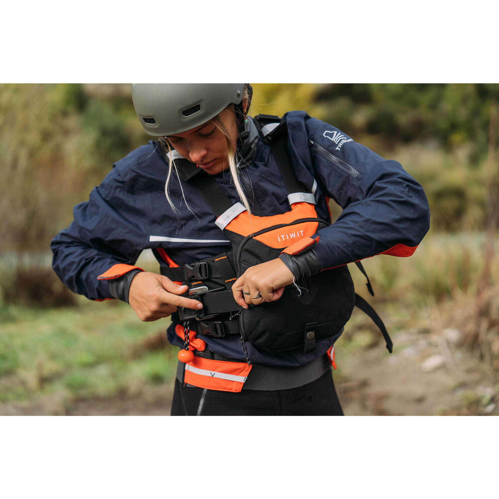 Gilet di galleggiamento da spedizione 70N per canoa, kayak e SUP - BA X900