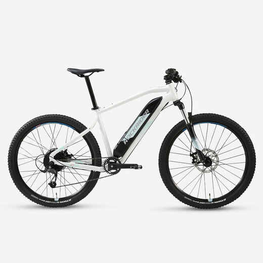 
      27,5" elektriskais kalnu velosipēds “E-ST100” ar priekš. amortizāciju, balts
  
