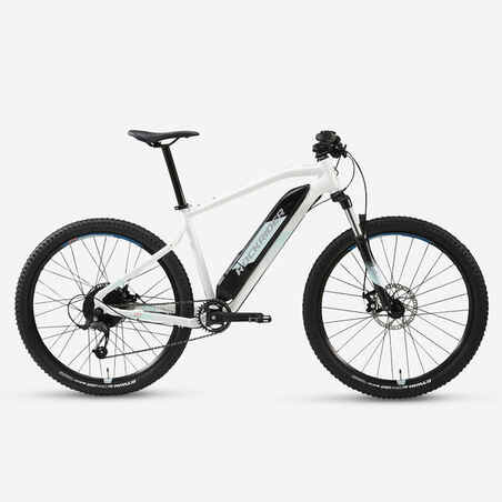 Električni brdski bicikl E-ST100 Hardtail 27,5" bijeli