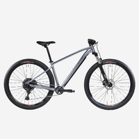 VÉLO VTT RANDONNÉE EXPLORE 520 GRIS ROUGE 29&quot;