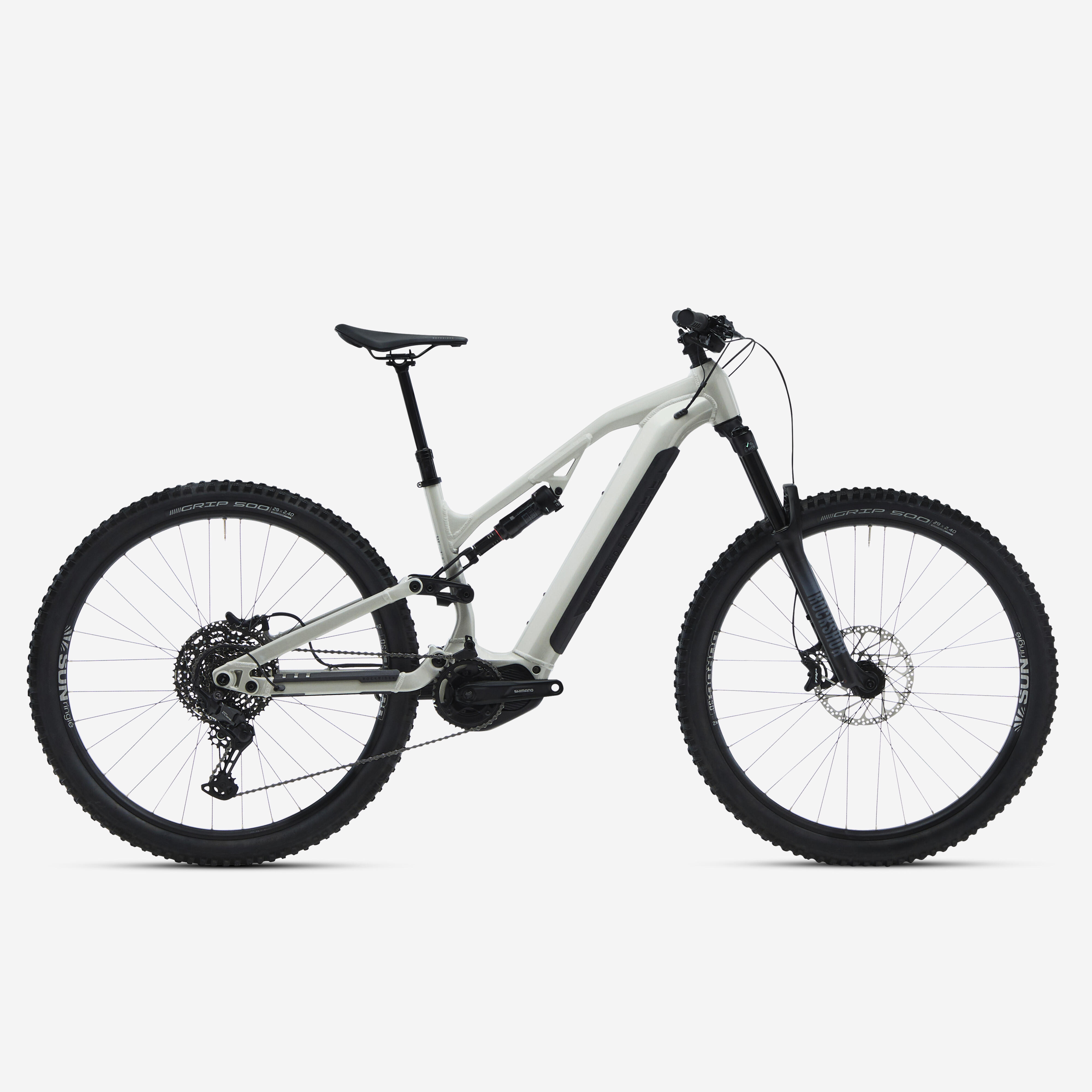 Decathlon UK Rockrider 29" Full Suspension Electric All-mountain Bike E-feel 700 S