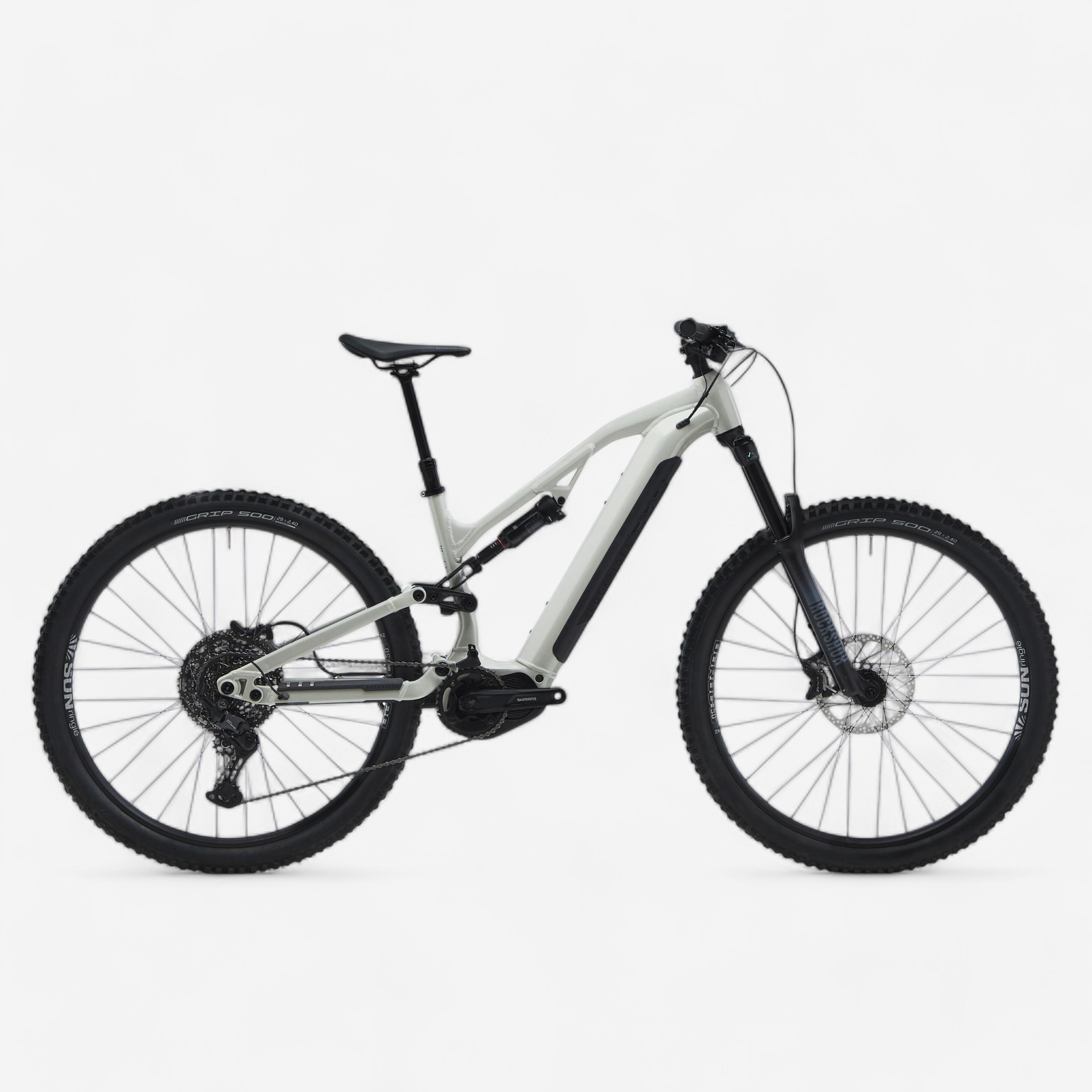 Velo VTT electrique All Mountain tout suspendu 29 E FEEL 700 S ROCKRIDER Decathlon