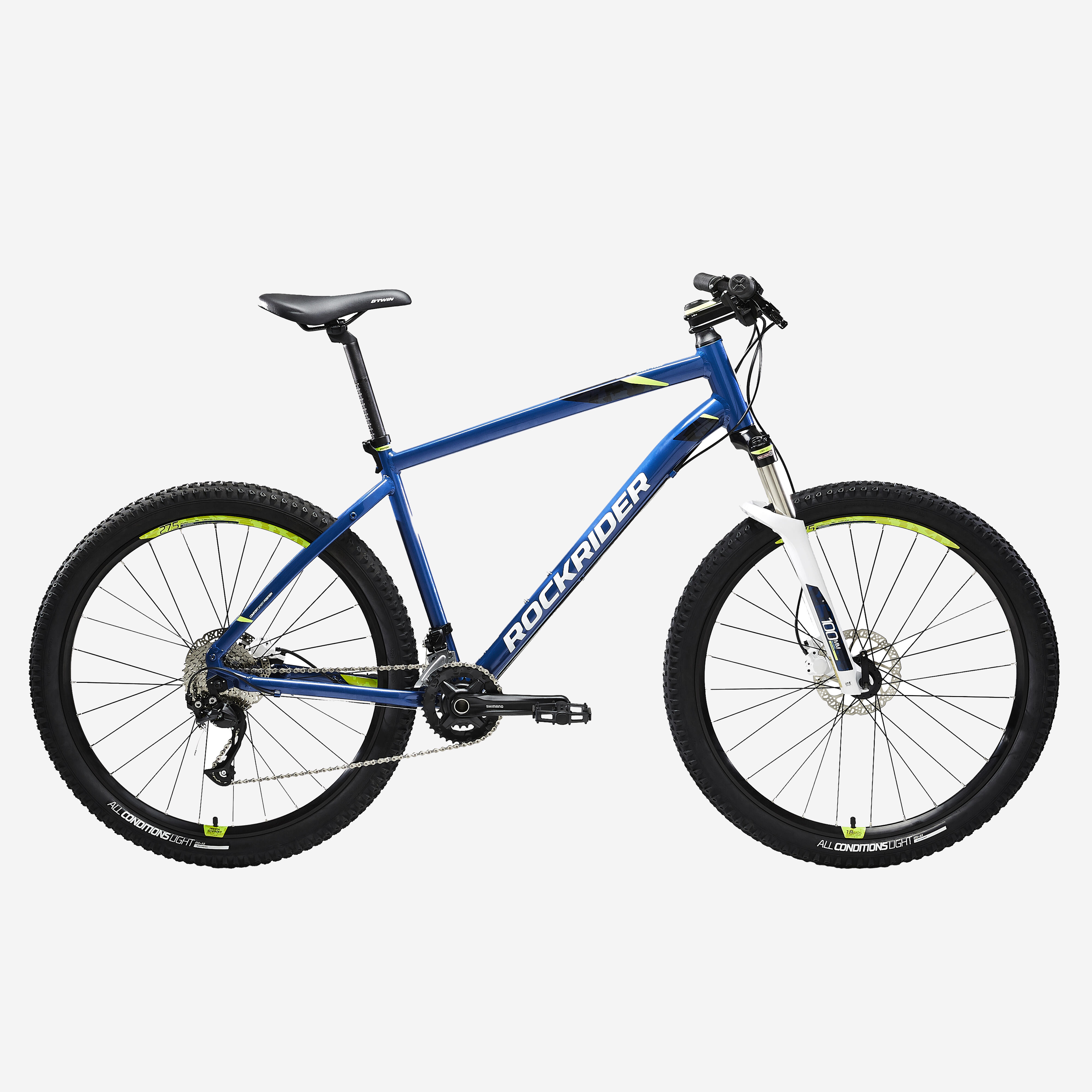 VELO VTT ST 540 BLEU 27 5 ROCKRIDER Decathlon