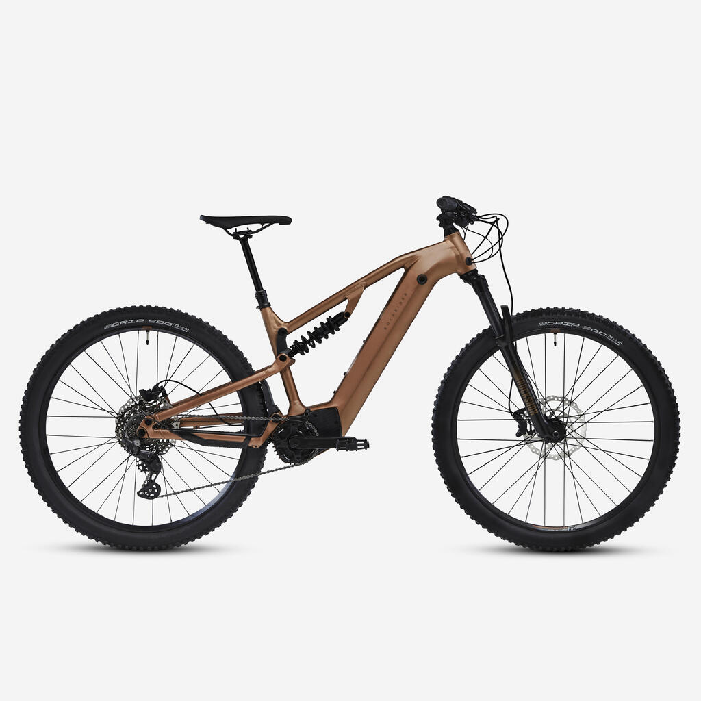 Sivo električno gorsko kolo E-EXPL 700 S