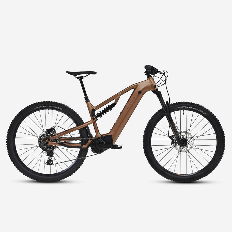 Bicicletă MTB electrică cu suspensie integrală 29" E-EXPL 700 S Arămiu
