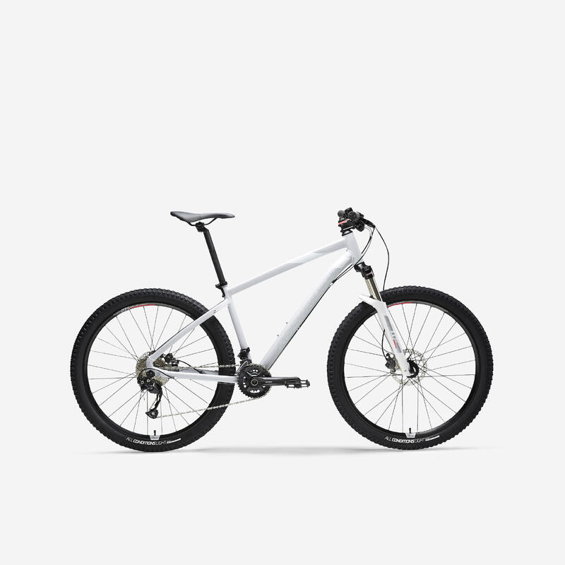 Bicicletă MTB ST 540 27,5" Gri-Roz Damă 