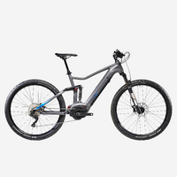 vélo VTT ELECTRIQUE tout suspendu 29&quot; - STILUS E-TRAIL Gris