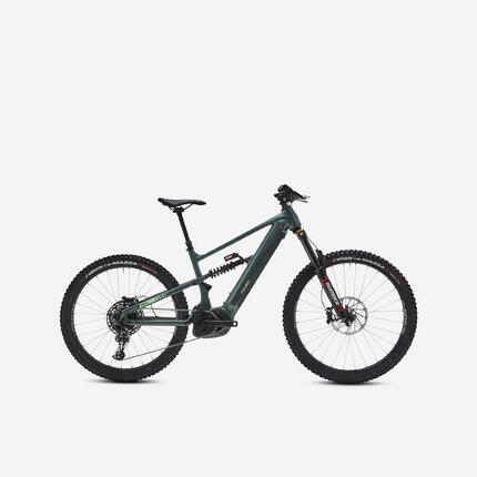 Vélo vtt électrique tout suspendu 29"/27,5" - stilus e-big mountain vert