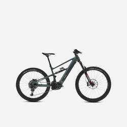 Vélo VTT électrique tout suspendu 29"/27,5" - STILUS E-BIG MOUNTAIN vert