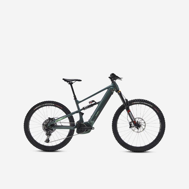 Elektrische mountainbike E-BIG MOUNTAIN Full suspension groen 29"/27.5"