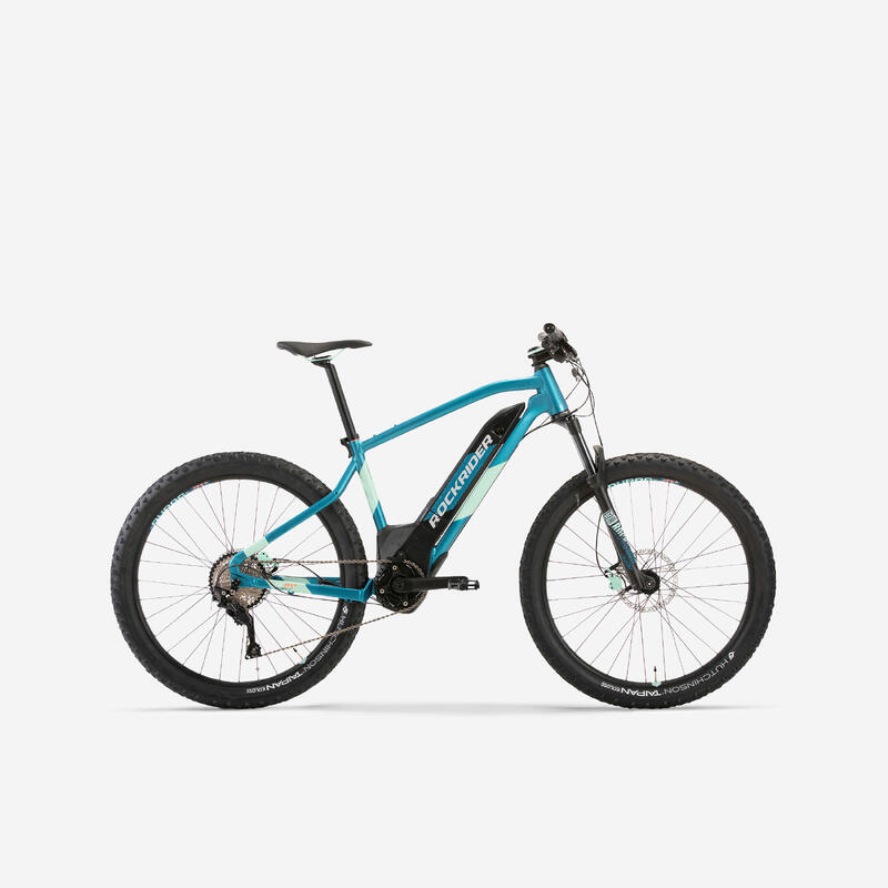 Bicicleta BTT Elétrica Semirrígida 27,5"+ e-ST 900 Turquesa