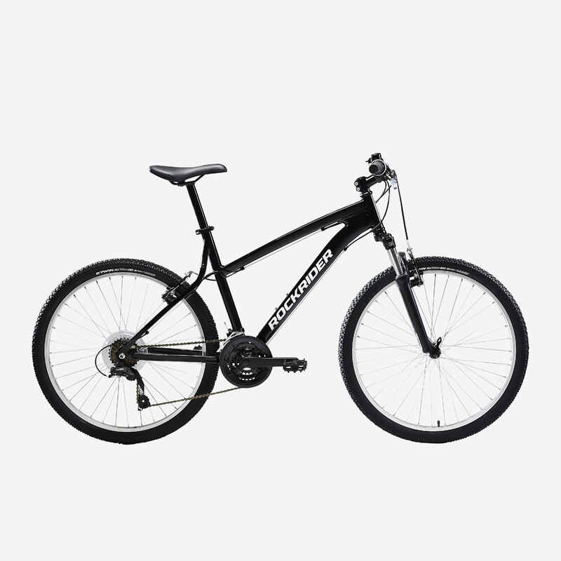 Mountainbike Trekking ST 50 26 Zoll schwarz