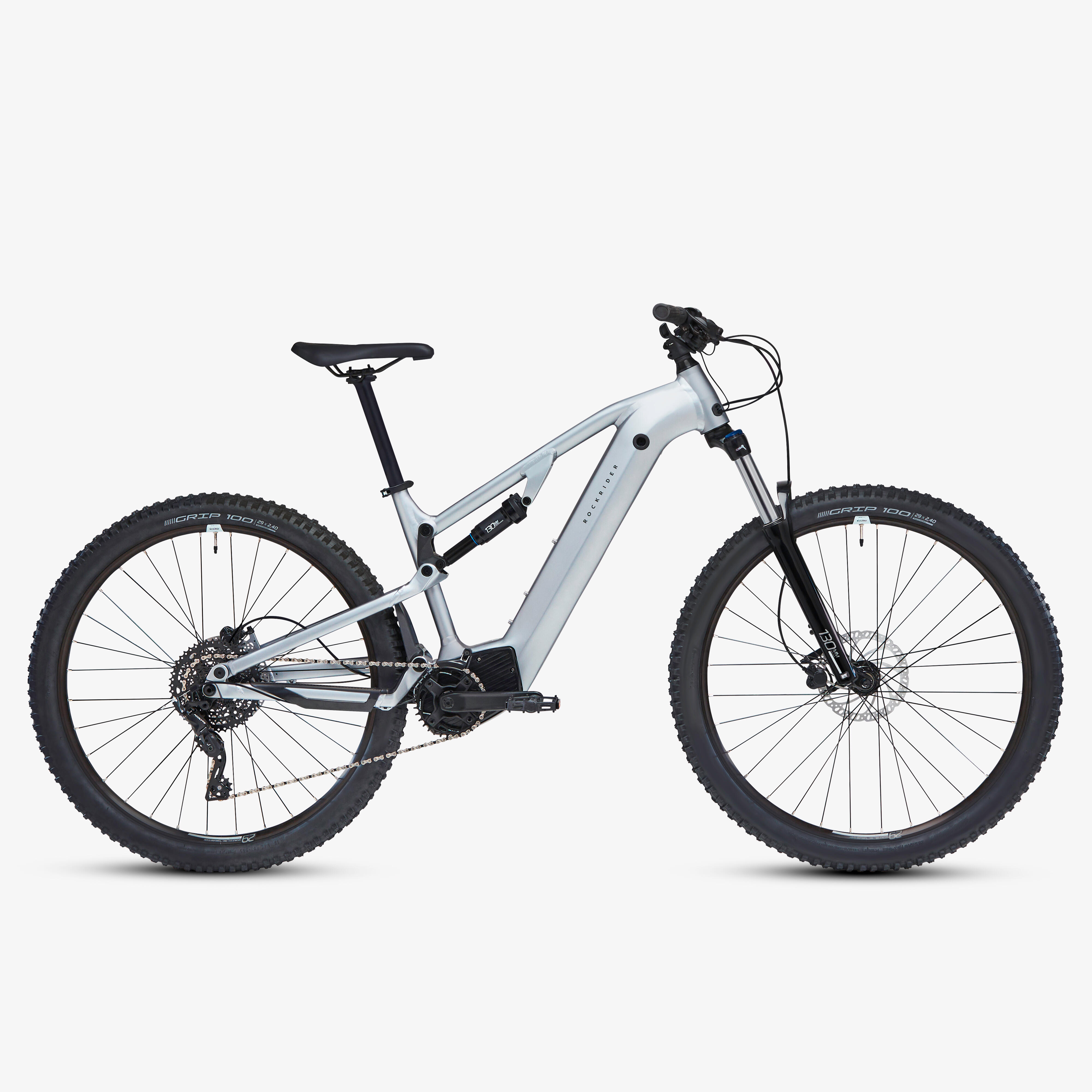 29 Full Suspension Electric Mountain Bike E EXPL 500 S Metal Grey