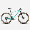 Krosa kalnu riteņbraukšanas velosipēds “Race 740” ar oglekļa rāmi, zaļš