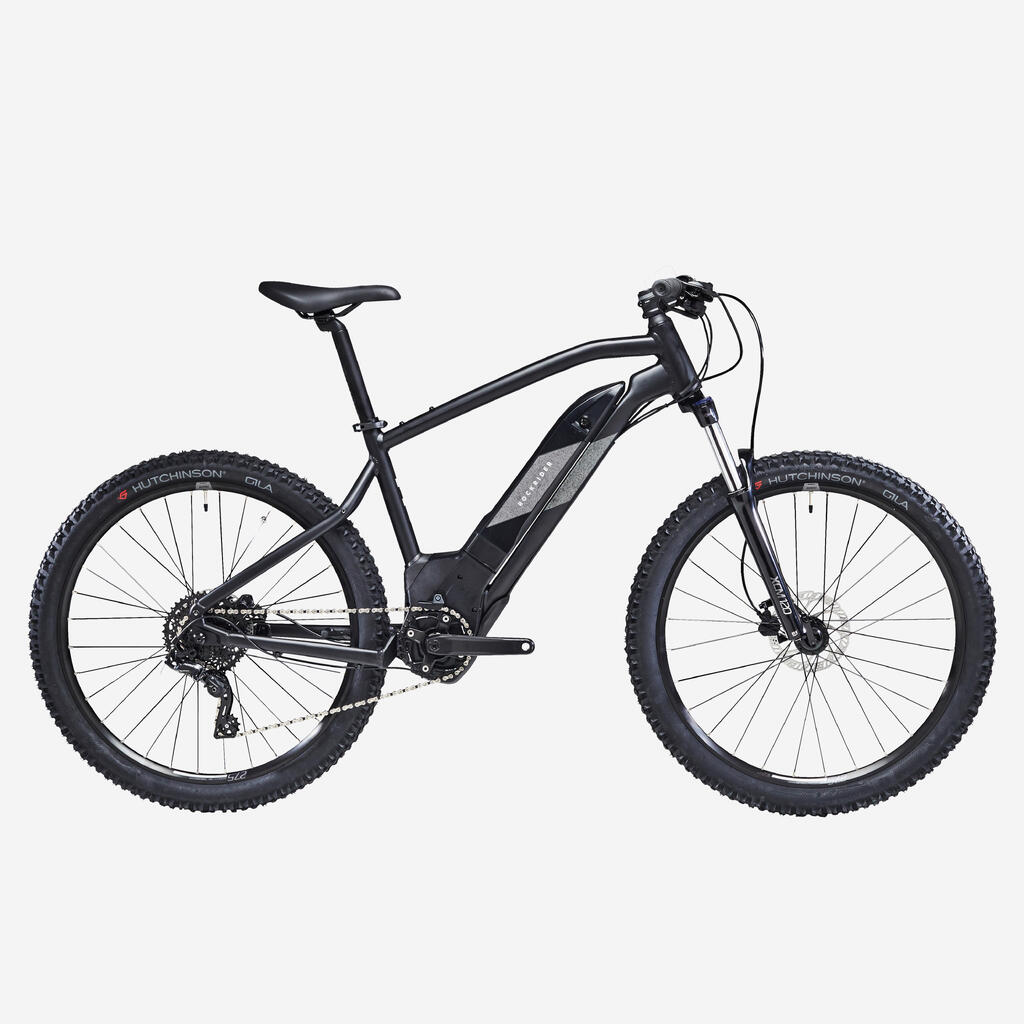 E-Mountainbike E-ST 500 27,5 Zoll Hardtail schwarz 