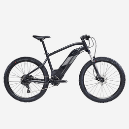 Vélo VTT électrique  semi-rigide 27,5&quot; - E-ST 500 NOIR