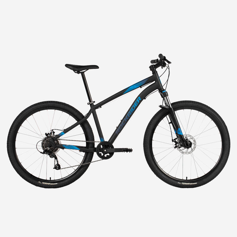 BICICLETĂ MTB DEPLASĂRI ST 120 NEGRU-ALBASTRU 27,5"