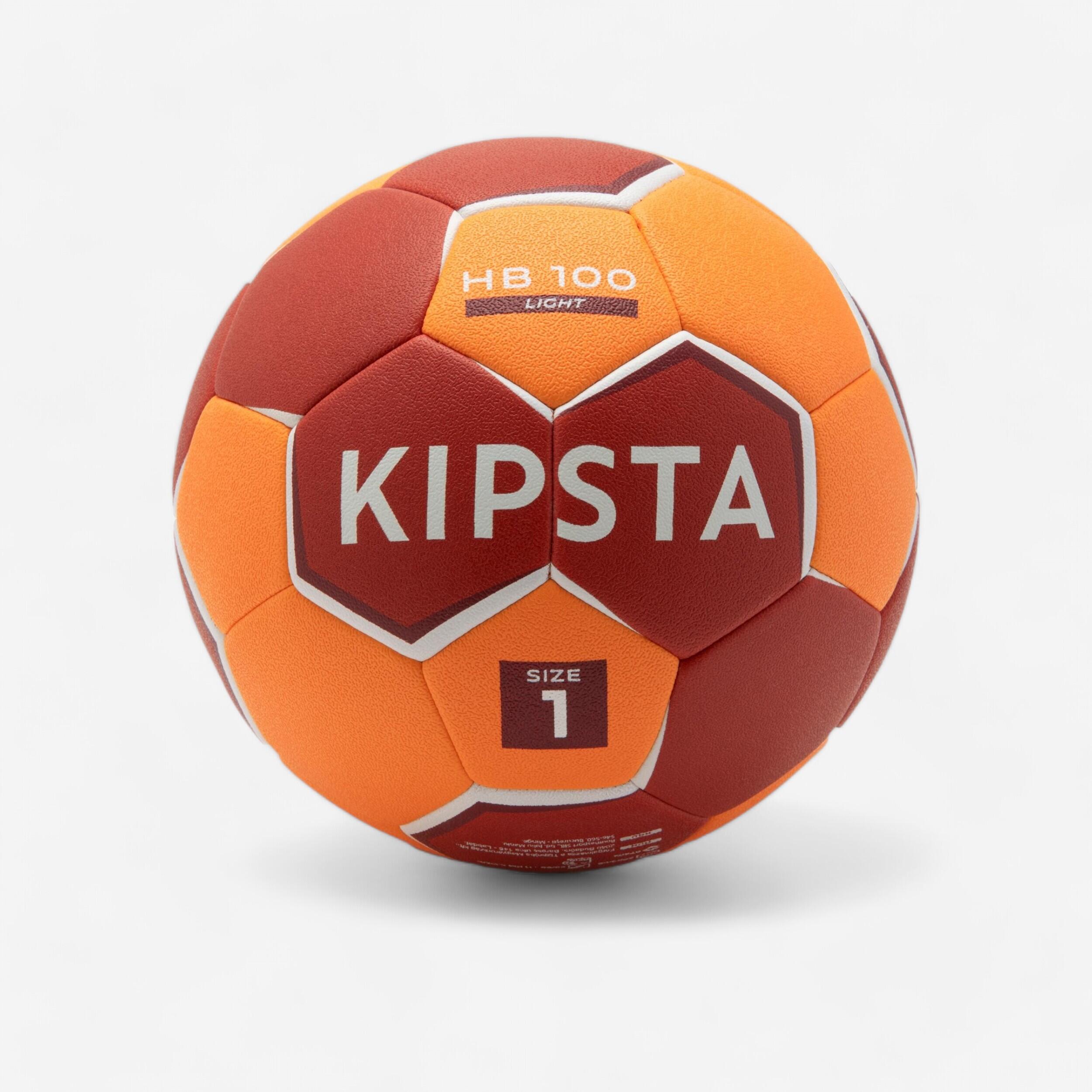 Balon de balonmano Talla 1 HB100 LIGHT naranja Decathlon