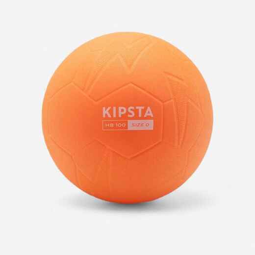 
      Kinder Handball Grösse 0 - H100 Soft Einsteiger PVC orange 
  