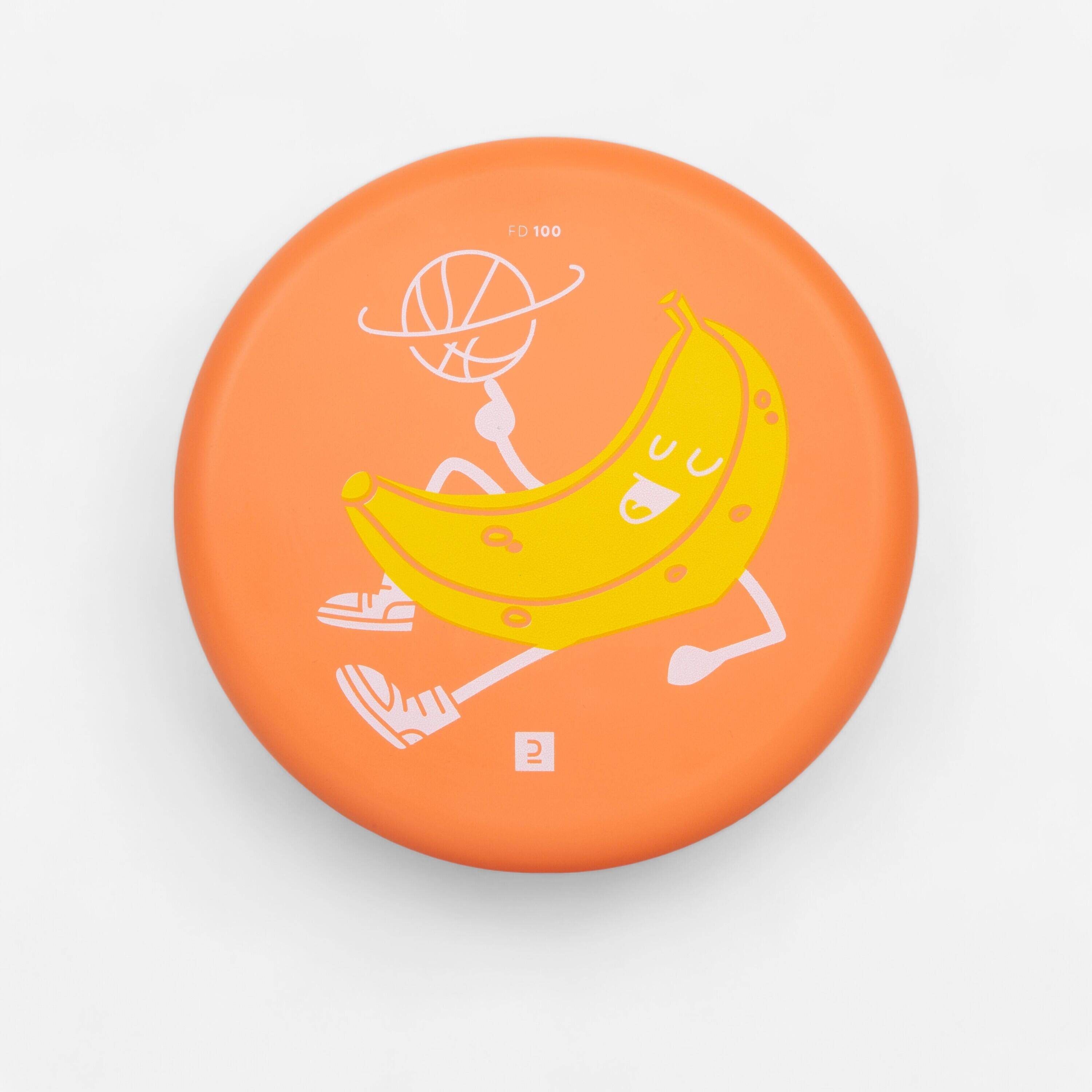 Disque volant souple - dsoft 100 orange -  1