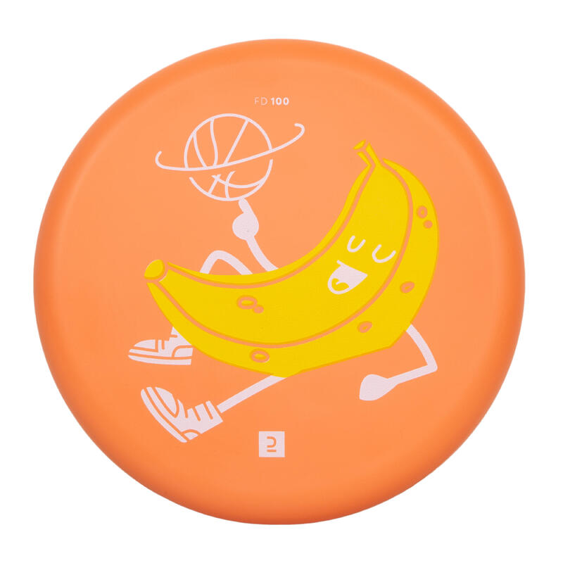 Soepele frisbee DSoft 100 oranje