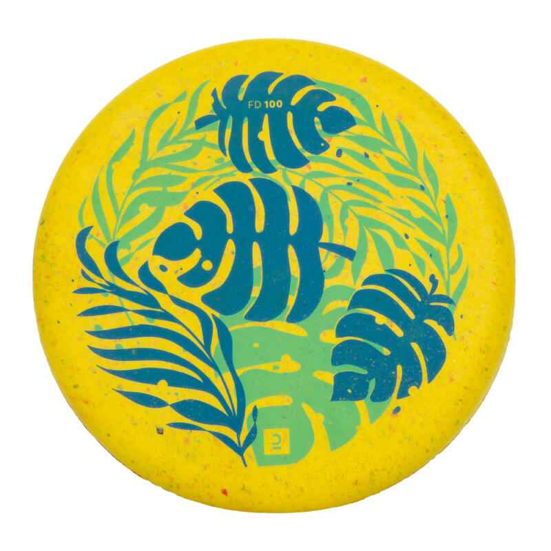 Frisbee in schuimstofDSoft 100 geel