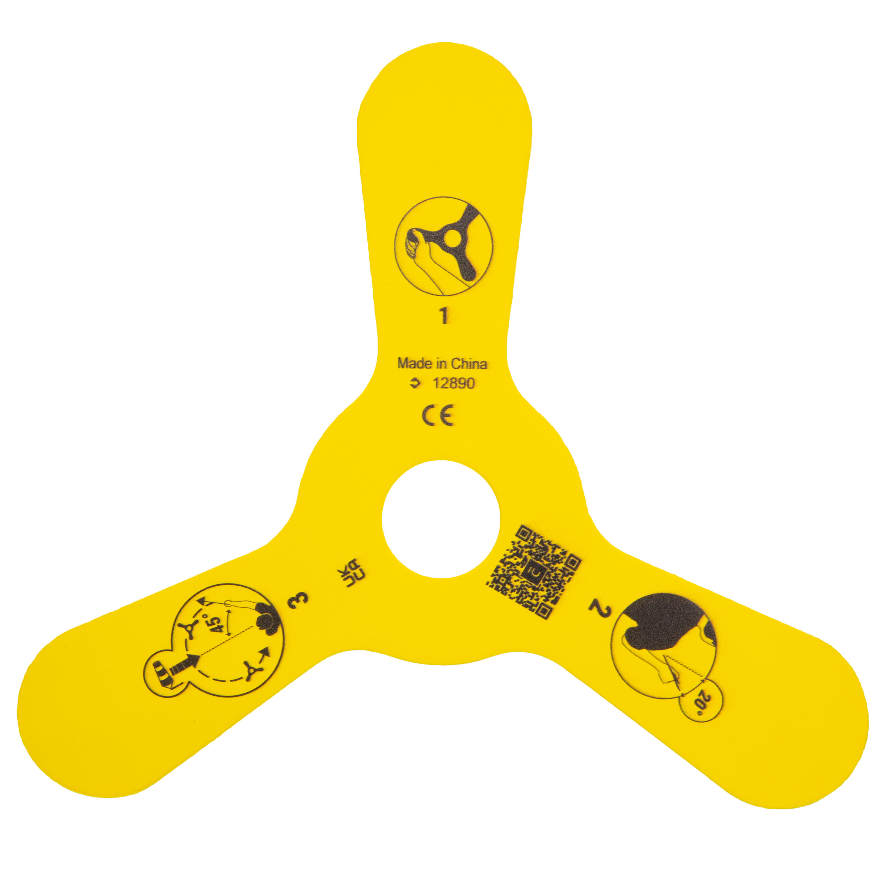 Soft Left-Handed Boomerang - Bsoft 100 - TRIBORD
