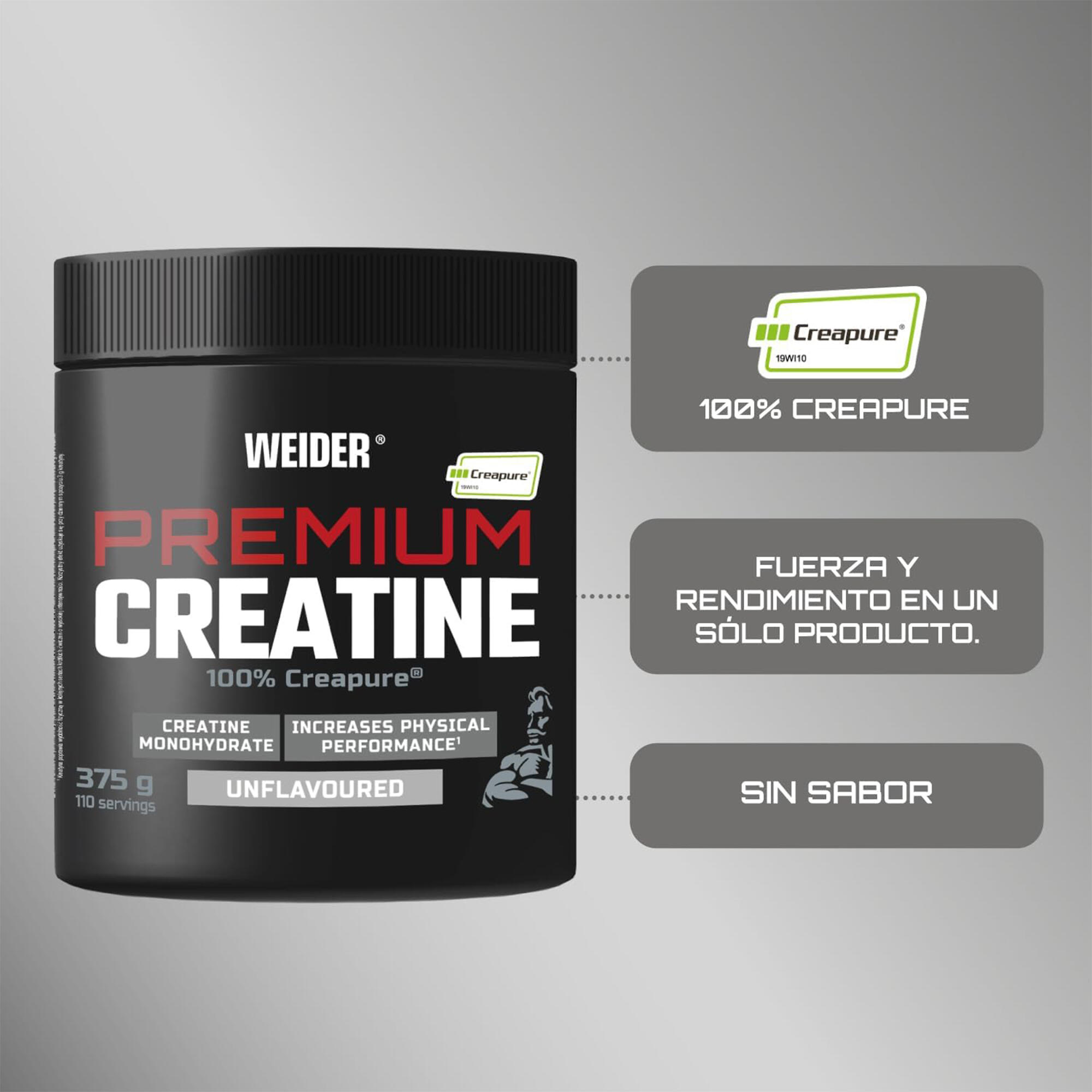 Creatina Creapure 375gr Weider 4/4