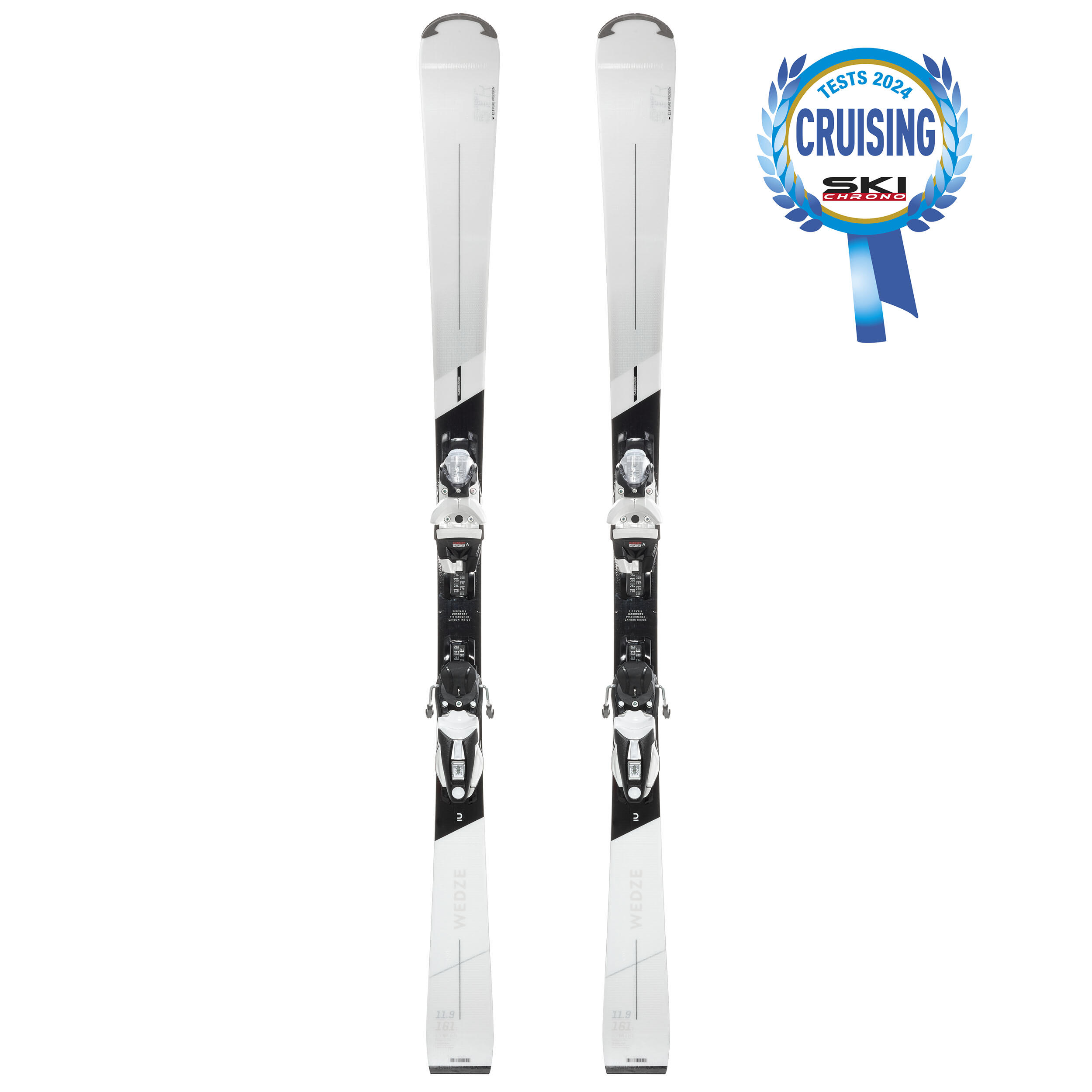 WOMEN'S ALPINE SKI WITH BINDINGS - BOOST 900 R