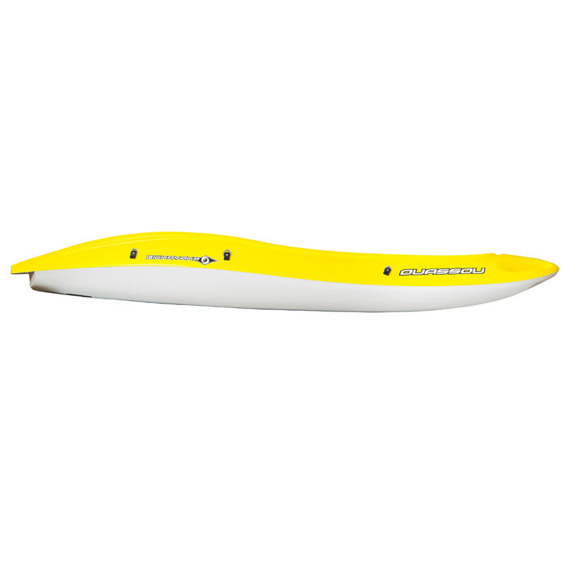 RIGID ONEPERSON KAYAK BIC OUASSOU YELLOW BIC SPORT Decathlon