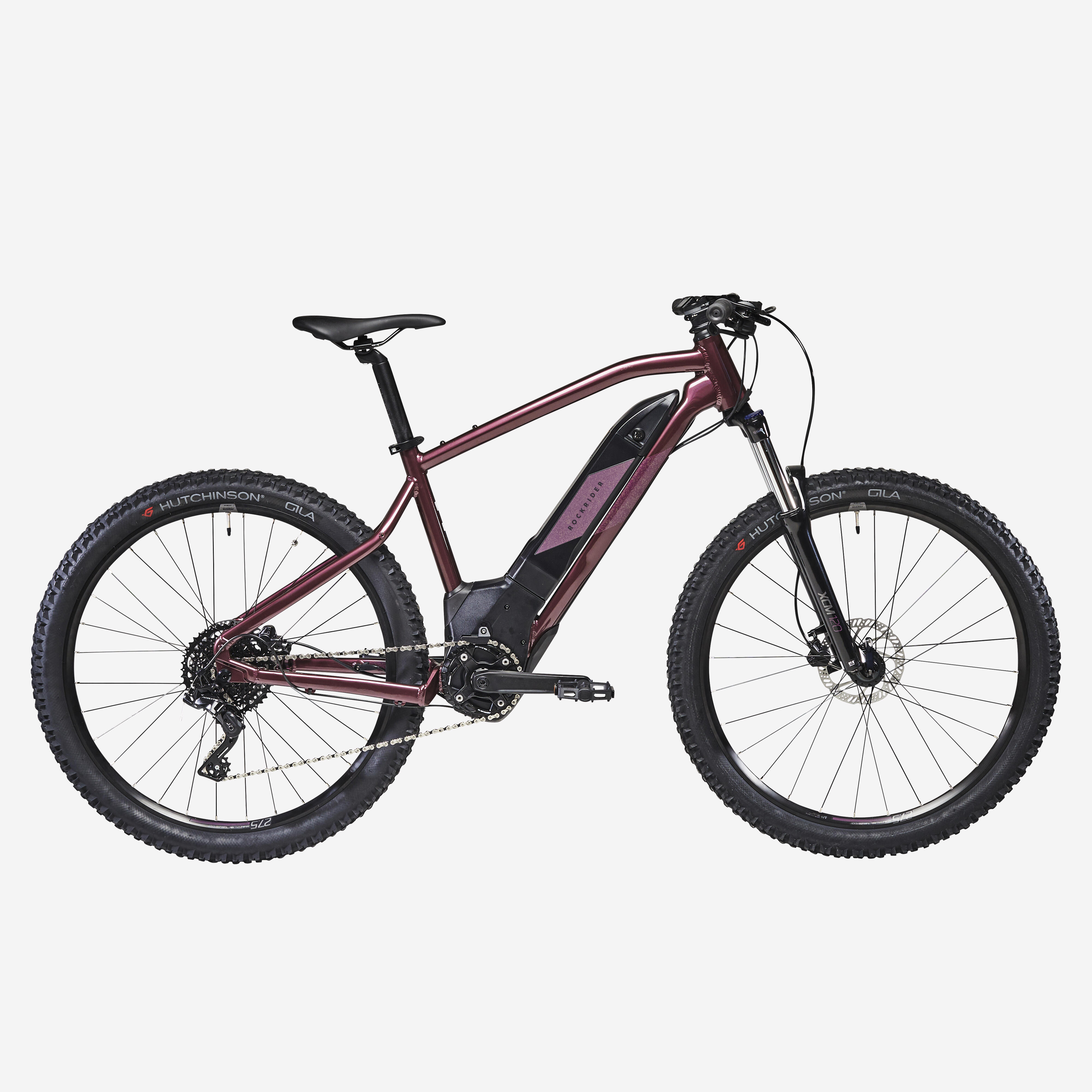 Bicicletă electrică semi-rigidă MTB E-ST500 27,5" Mov Damă