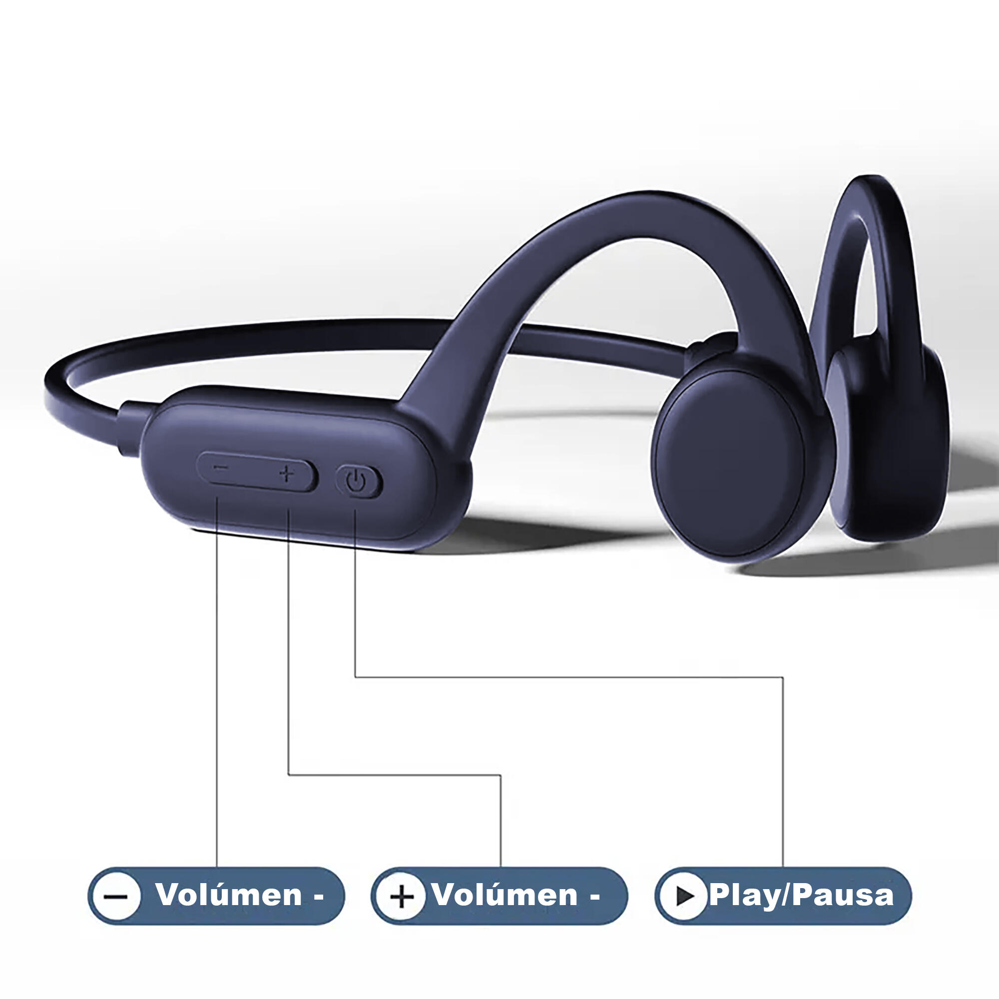 Auriculares conducción ósea MP3 32gb Bluetooth IPX8 natación Leotec Swim PRO 2/7