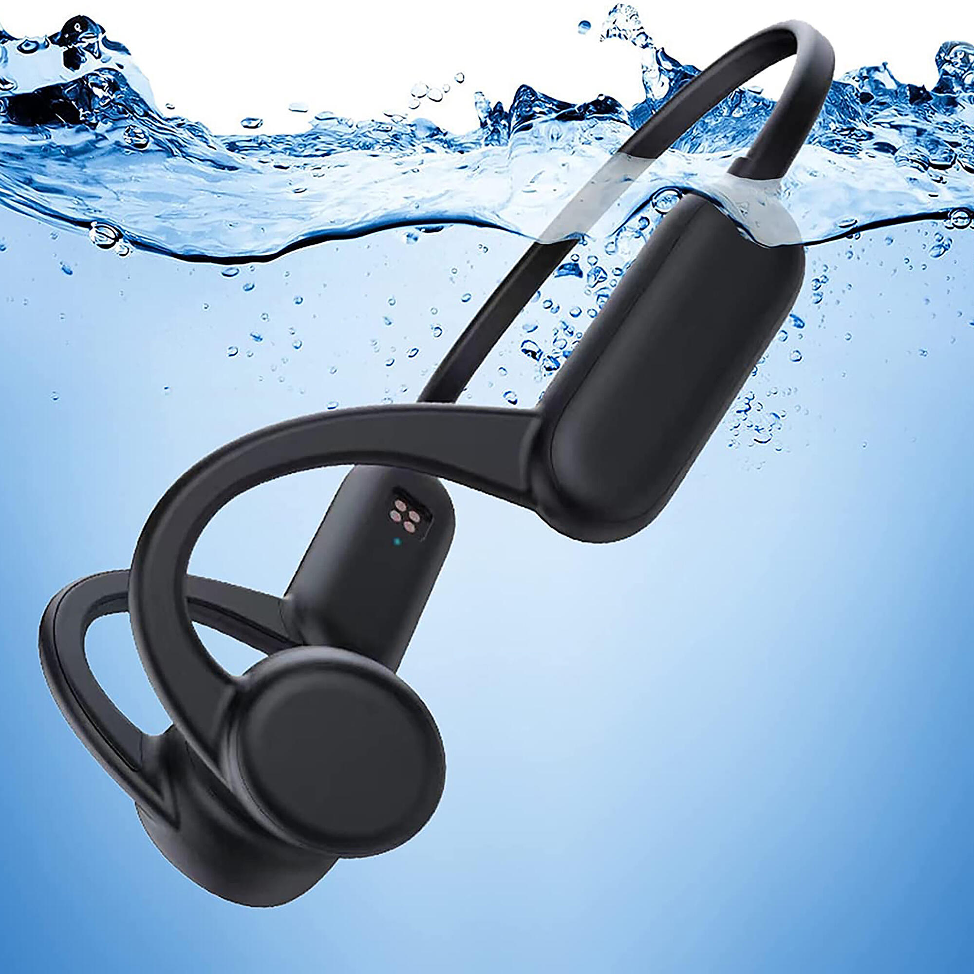 Auriculares conducción ósea MP3 32GB natación IPX8 Leotec Swin Pro 4/5