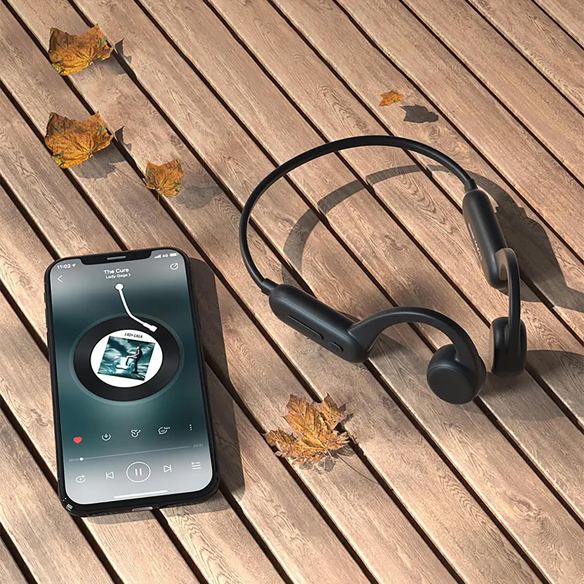 Auriculares conducción ósea MP3 32GB natación IPX8 Leotec Swin Pro 3/5