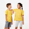 Bērnu kokvilnas T krekls, sinepju krāsas