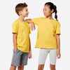 Kids' Unisex Multisports Cotton T-Shirt - Yellow