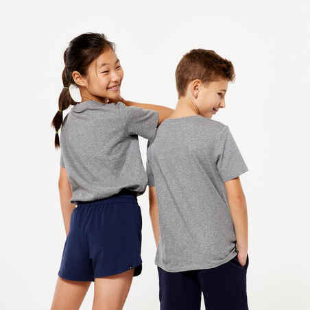 Kids' Unisex Cotton T-Shirt - Grey