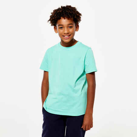 Kids' Unisex Cotton T-Shirt - Mint Green