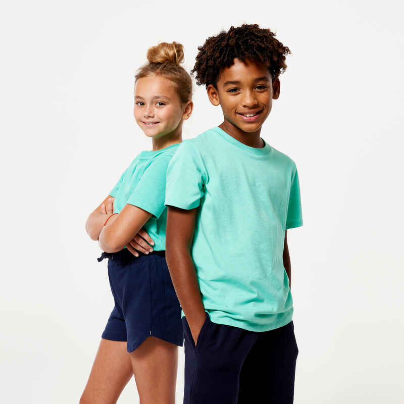 Kids' Unisex Cotton T-Shirt - Mint Green