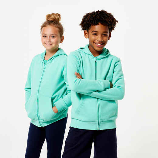 
      Kids' Zip-Up Sweatshirt - Mint Green
  